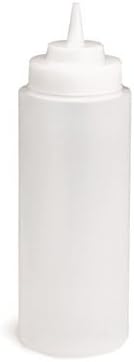 Tablecraft 3263C 32 Oz Natural Standard Tip Squeeze Bottle