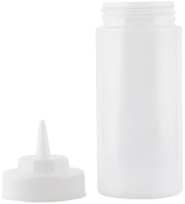 Tablecraft 16 Oz Natural Wide Mouth Squeeze Dispenser 12Box