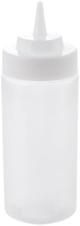 Tablecraft 16 Oz Natural Wide Mouth Squeeze Dispenser 12Box