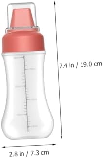 Zerodeko 5-Hole Condiment Squeeze Bottle 350ml