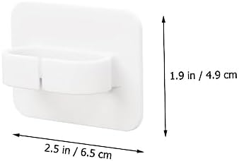 Healifty 4Pcs Wall Mount Spray Bottle Hooks for Organization