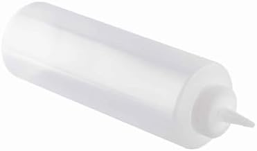 Tablecraft 24 oz Clear Condiment Squeeze Bottle