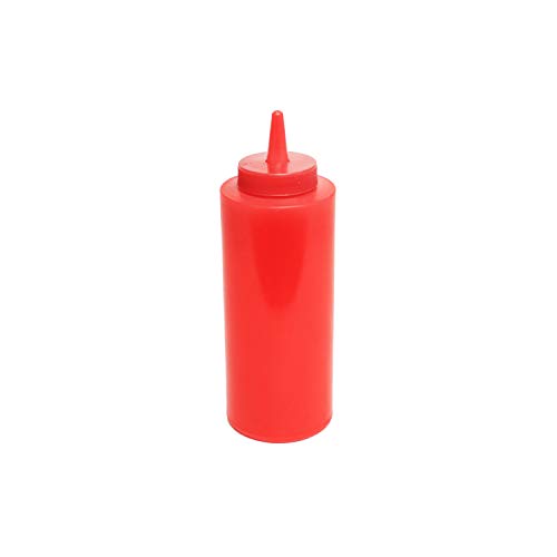 Thunder Group 12 oz Red Squeeze Bottle 36 Each