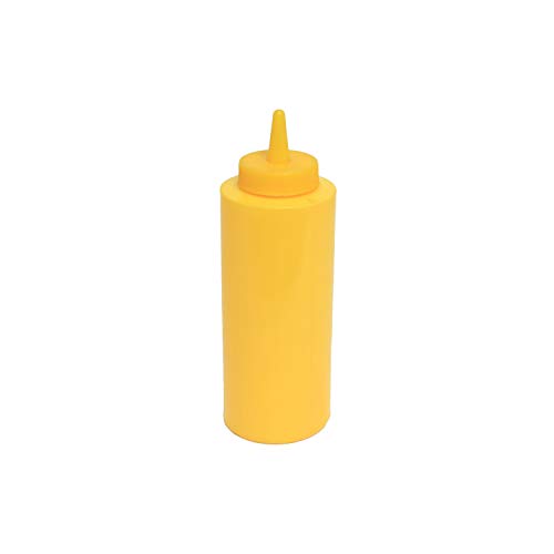 Thunder Group Squeeze Bottle 12 oz Yellow 36 Count