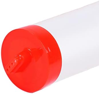 Melostu 4-Hole Condiment Squeeze Bottles 2-Pack