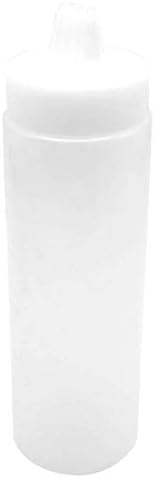 GARASANI 4 Hole Condiment Squeeze Bottle Dispenser 18oz - 530ml