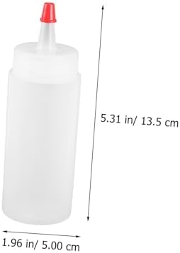 DECHOUS 12 Pcs Reusable Paint Glue Squeeze Bottles
