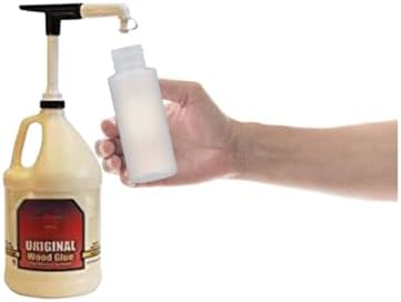 6 Pack 2oz Food Safe Plastic Squeeze Bottles