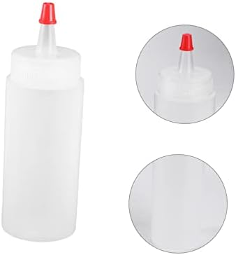 ABOOFAN 6pcs Reusable Plastic Squeeze Bottles 120ml