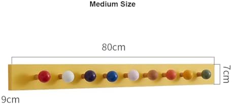 JITEM Kids Wall Coat Rack Wooden Peg Rack