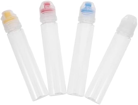 MUCKLILY 4pcs2 Mini Squeeze Condiment Bottles