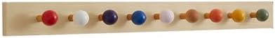 JITEM Kids Wall Coat Rack Wooden Peg Rack
