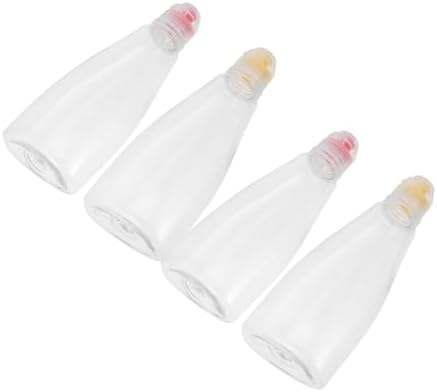 SOLUSTRE 5 Pack Condiment Squeeze Bottles for Travel