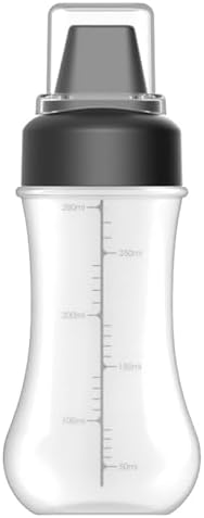 Meoliny 5-Hole Sauce Squeeze Bottle with Clear Cap