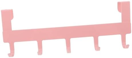 Pink Traceless Wall Hooks Towel Bar No Drill