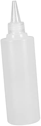GRIRIW 6pcs 250ml Squeeze Condiment Bottles