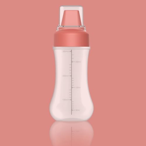 Unomor 5-Hole Squeeze Condiment Bottle with Red Cap 350ml