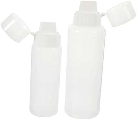 5-Hole Condiment Squeeze Bottles Leakproof Easy to Clean Kitchen