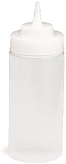 Tablecraft Widemouth Squeeze Bottle 16 Oz Clear