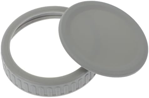 5 Sets Reusable Mason Jar Lids with Sealing Rings