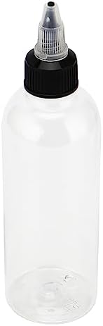 HOIGON 30-Pack 4oz Clear Squeeze Bottles with Twist Top and Funnels