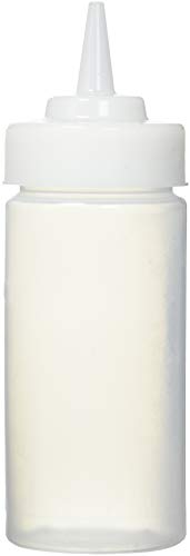 TableCraft 10853C 8 oz WideMouth Squeeze Bottle