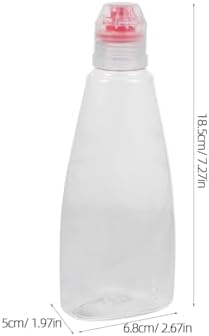 CLISPEED 4pcs Honey Squeeze Bottle Set