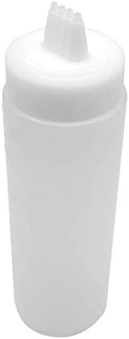 GARASANI 4 Hole Condiment Squeeze Bottle Dispenser 18oz - 530ml