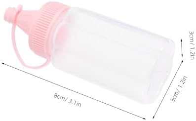 FELTECHELECTR Reusable Condiment Bottle Set for Honey and Salad Dressing