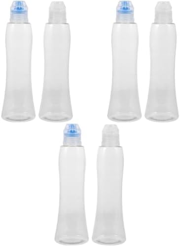 12 Pcs PET Condiment Squeeze Bottles
