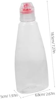 PartyKindom 8 Pcs Condiment Squeeze Bottles Set
