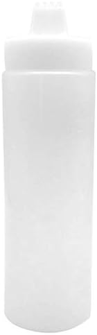 GARASANI 4 Hole Condiment Squeeze Bottle Dispenser 18oz - 530ml