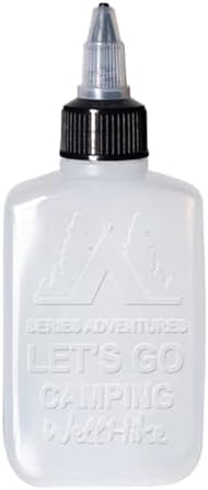 Small Liquid Containers 100ml Squeeze Bottle for Camping