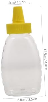 Zerodeko 4-Piece Squeeze Bottles for Sauces and Condiments 1
