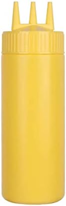 Youngy 3-Nozzle Condiment Squeeze Bottle Set