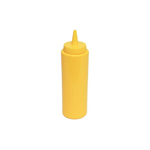 Thunder Group Squeeze Bottle 8 oz Yellow CASE of 72