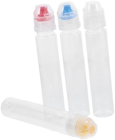 PartyKindom 4pcs2 Mini Squeeze Condiment Bottles