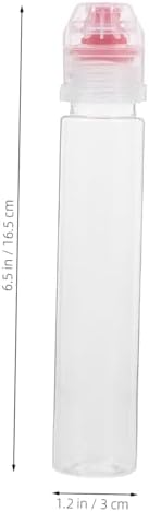 PartyKindom 4pcs2 Mini Squeeze Condiment Bottles