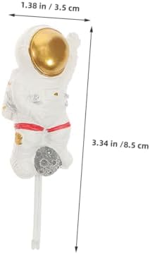 Cute Astronaut Wall Hooks No Drill Adhesive