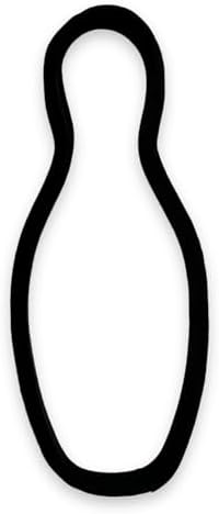 Bundle of Fun Bowling Pin Cookie Cutter 4 Inch 1