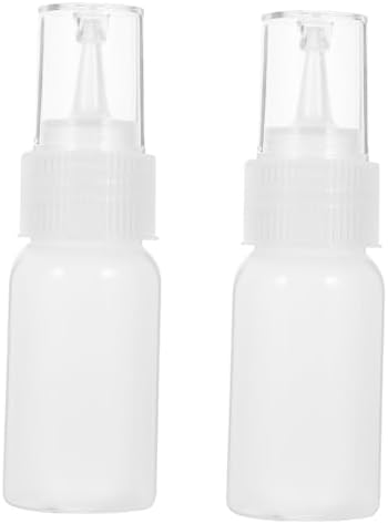 OKUMEYR 2-Piece Condiment Squeeze Bottles 30ml Leakproof Plastic