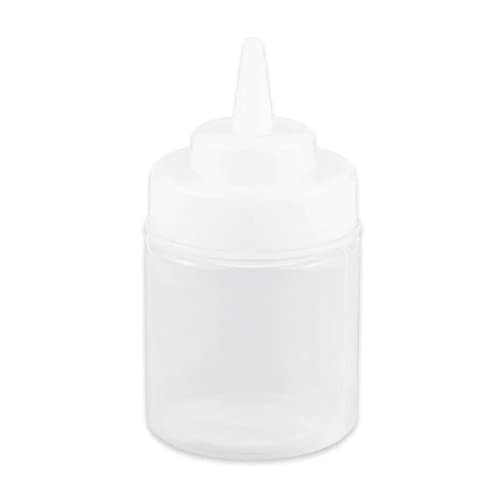 GET SB-8-CL 8 oz Squeeze Bottle Pack of 12 1