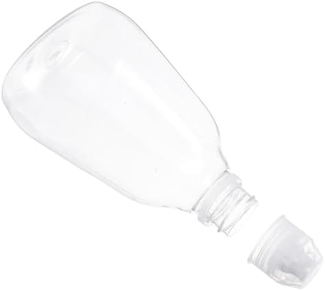 500g Clear Plastic Honey Dispenser with Flip Cap