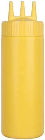 Youngy 3-Nozzle Condiment Squeeze Bottle Set