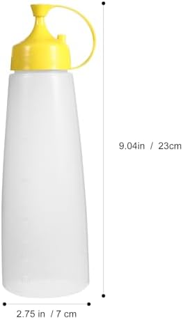 MAGICLULU 4pcs Salad Squeeze Bottles