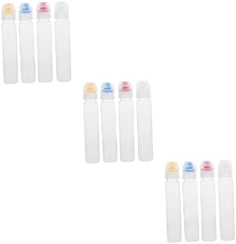 Anneome 12 Pcs Mini Squeeze Bottle Set