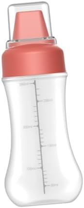COLLBATH Plastic Condiment Squeeze Bottles with 5 Holes for Syrup and Ketchup