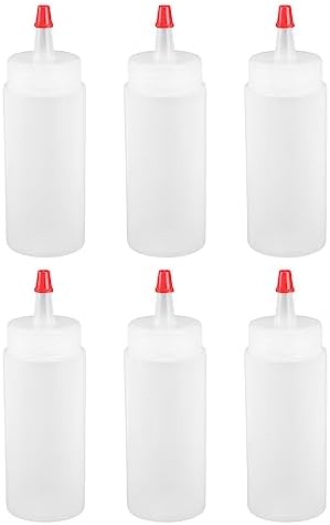 COHEALI 6Pcs Empty Squeeze Bottles with Tip Caps 1