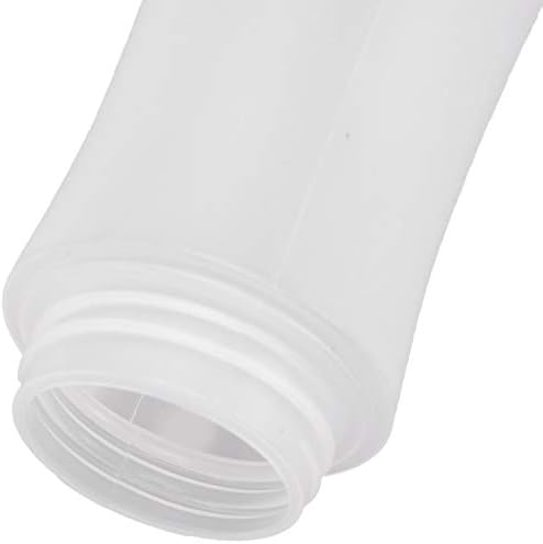 Pasuihcay Pink and Transparent Condiment Squeeze Bottle