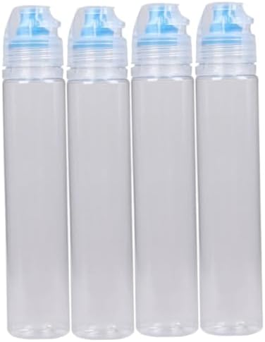 4PCS PVC Honey Storage Bottles Salad Dressing Containers